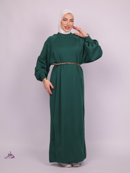 فستان صوف ناعم